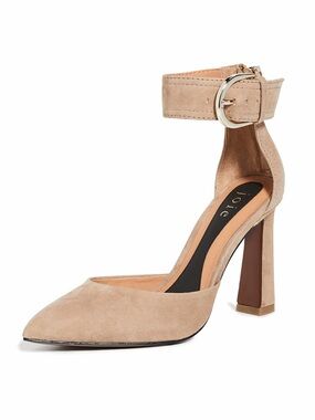 Joie Aglet Heel in Tan Suede, Size 37 (US 6.5)